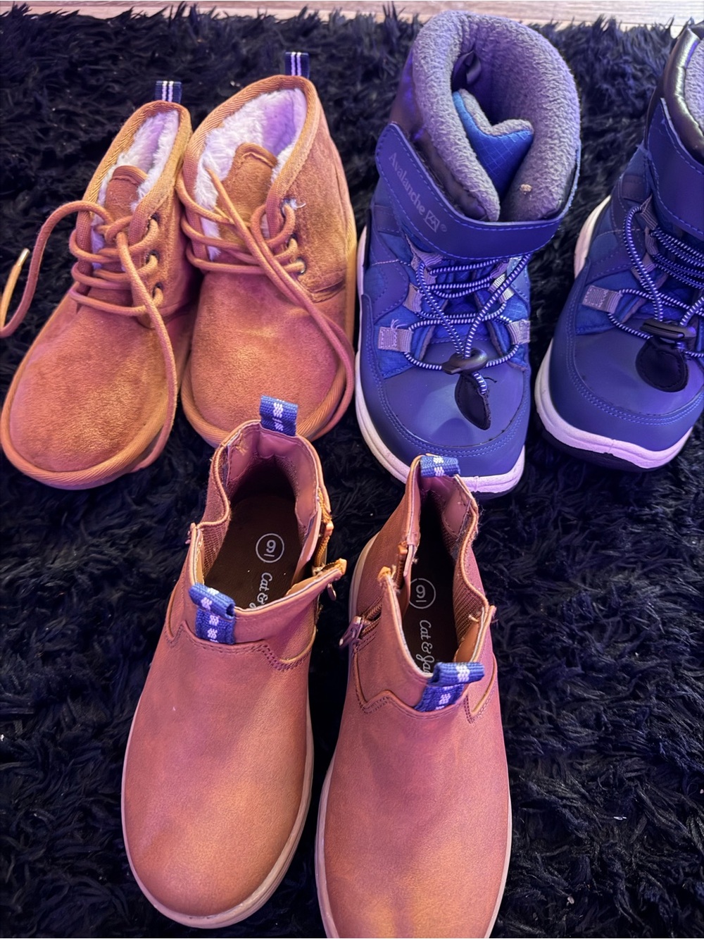 Toddler Boots Size 9 Cat & Jack, Nautica and Avalanche